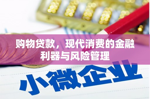 芎林购物贷款，现代消费的金融利器与风险管理