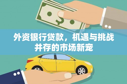 芎林外资银行贷款，机遇与挑战并存的市场新宠