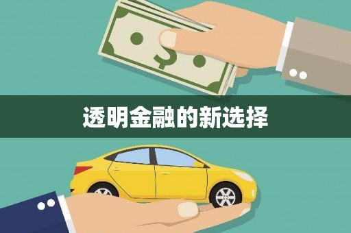 芎林透明金融的新选择