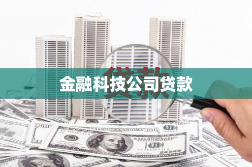芎林金融科技公司贷款