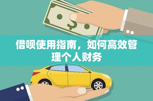 芎林借呗使用指南，如何高效管理个人财务
