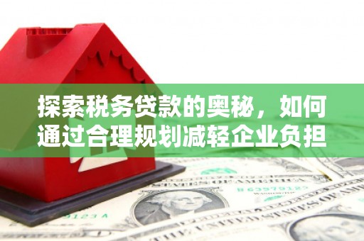 芎林探索税务贷款的奥秘，如何通过合理规划减轻企业负担