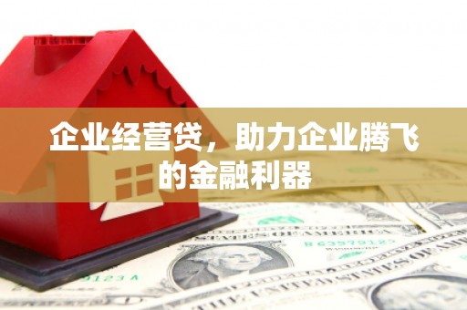 芎林企业经营贷，助力企业腾飞的金融利器
