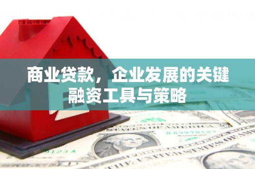 芎林商业贷款，企业发展的关键融资工具与策略