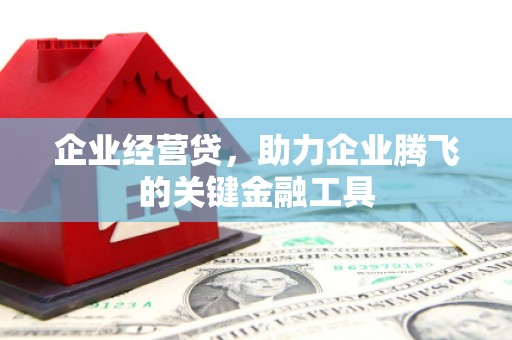 芎林企业经营贷，助力企业腾飞的关键金融工具