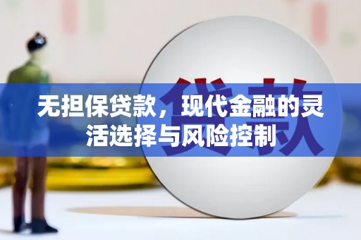 芎林无担保贷款，现代金融的灵活选择与风险控制