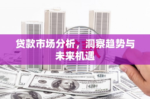 芎林贷款市场分析，洞察趋势与未来机遇