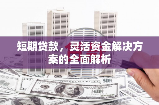 芎林短期贷款，灵活资金解决方案的全面解析