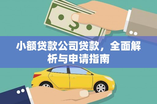 芎林小额贷款公司贷款，全面解析与申请指南