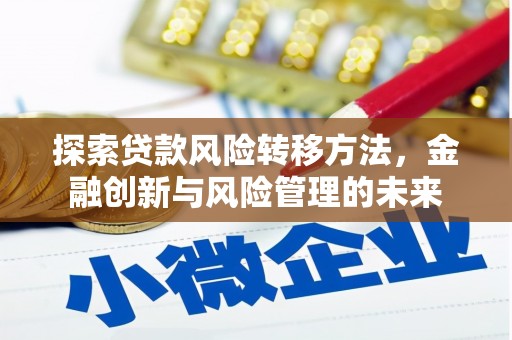 芎林探索贷款风险转移方法，金融创新与风险管理的未来