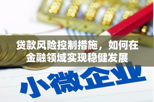 芎林贷款风险控制措施，如何在金融领域实现稳健发展