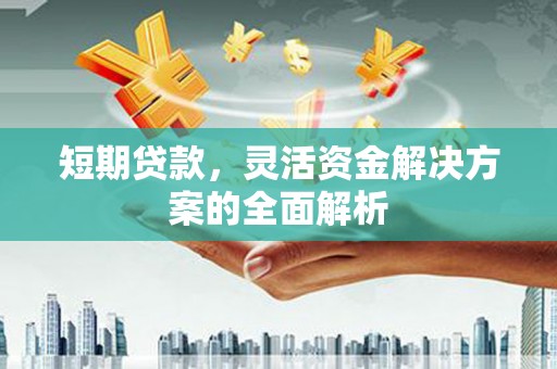 芎林短期贷款，灵活资金解决方案的全面解析