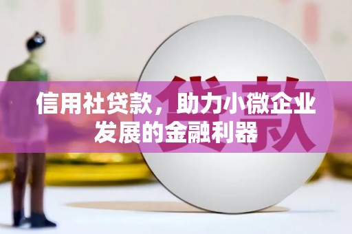 芎林信用社贷款，助力小微企业发展的金融利器