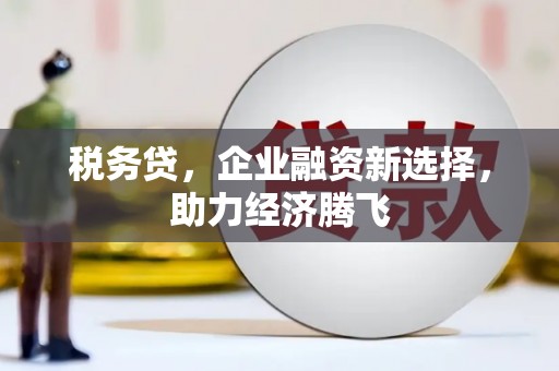 芎林税务贷，企业融资新选择，助力经济腾飞