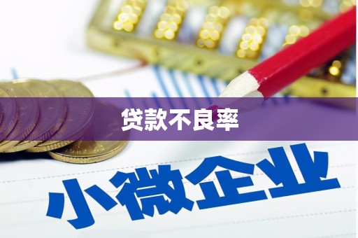 芎林贷款不良率