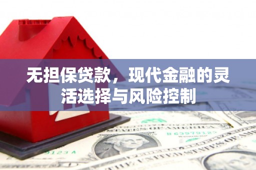 芎林无担保贷款，现代金融的灵活选择与风险控制