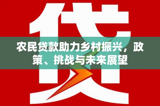 芎林农民贷款助力乡村振兴，政策、挑战与未来展望