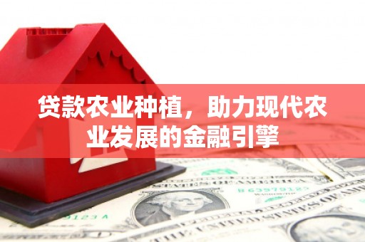 芎林贷款农业种植，助力现代农业发展的金融引擎