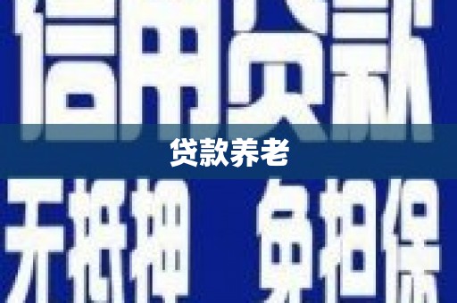 芎林贷款养老