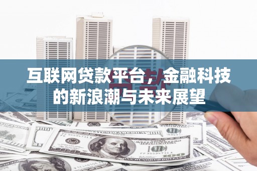 芎林互联网贷款平台，金融科技的新浪潮与未来展望