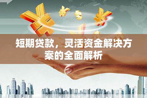 芎林短期贷款，灵活资金解决方案的全面解析