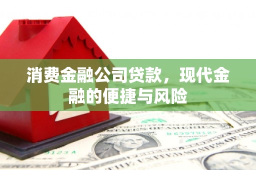 芎林消费金融公司贷款，现代金融的便捷与风险
