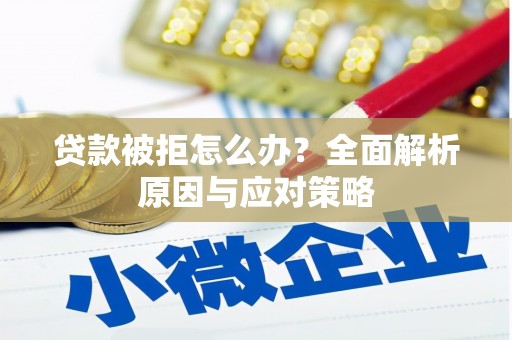 芎林贷款被拒怎么办？全面解析原因与应对策略