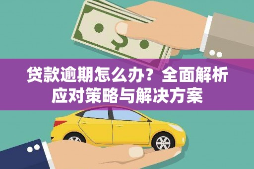 芎林贷款逾期怎么办？全面解析应对策略与解决方案
