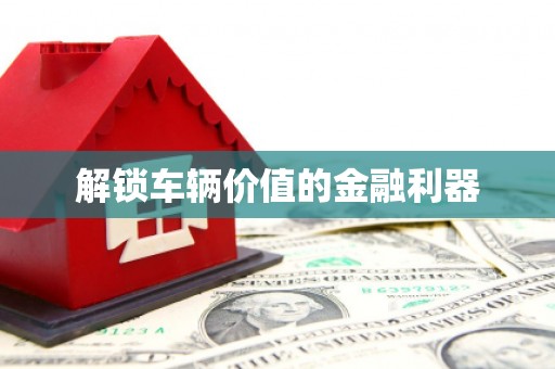 芎林解锁车辆价值的金融利器