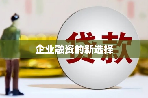 芎林企业融资的新选择
