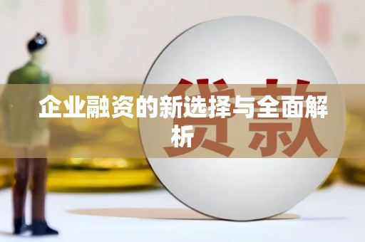 芎林企业融资的新选择与全面解析
