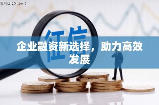 芎林企业融资新选择，助力高效发展