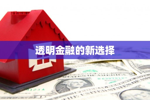 芎林透明金融的新选择